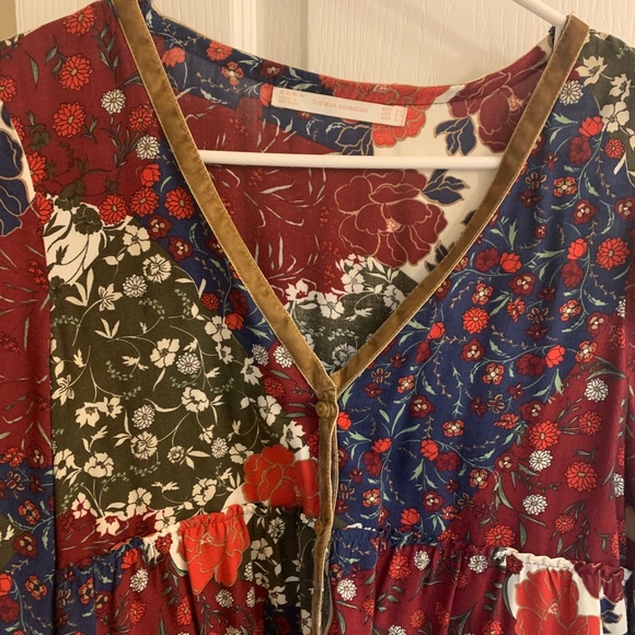 zara button down blouse - Picture 2 of 4